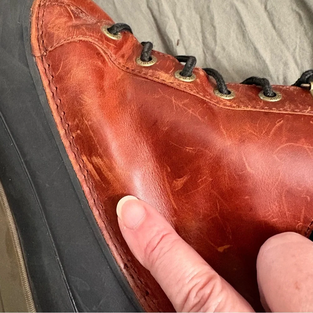 Sperry Avenue Leather Rubber Duck Boots. Size 13.